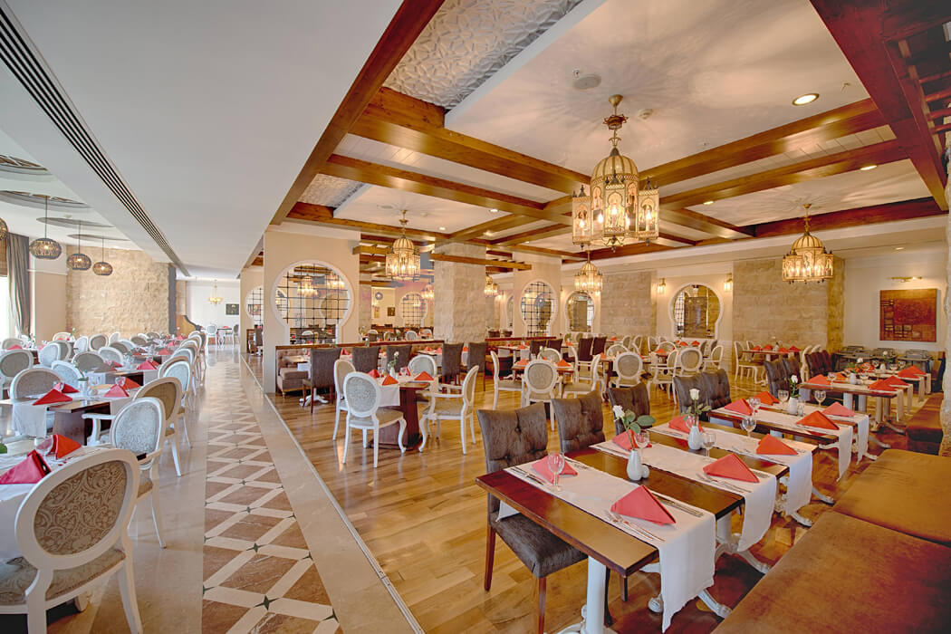 Hotel Kamelya Aishen K Club - restauracja w hotelu Kamelya Fulya