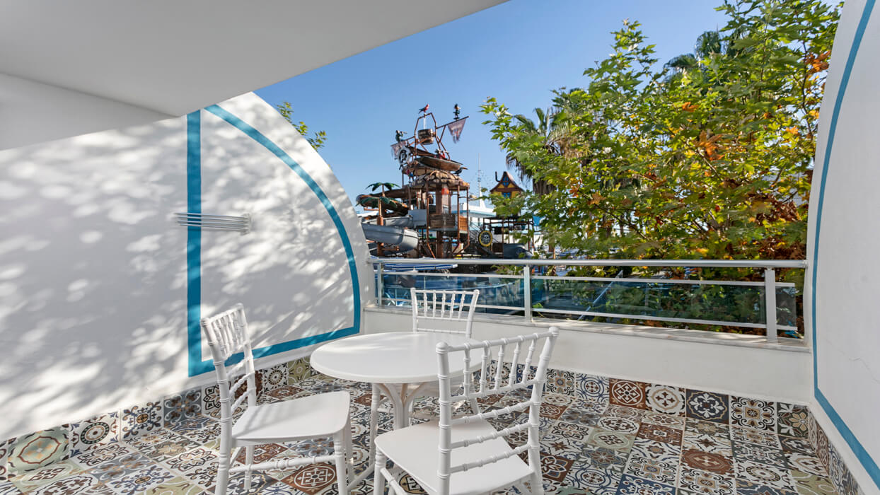 Hotel Otium Family Club Marine Beach - widok z balkonu
