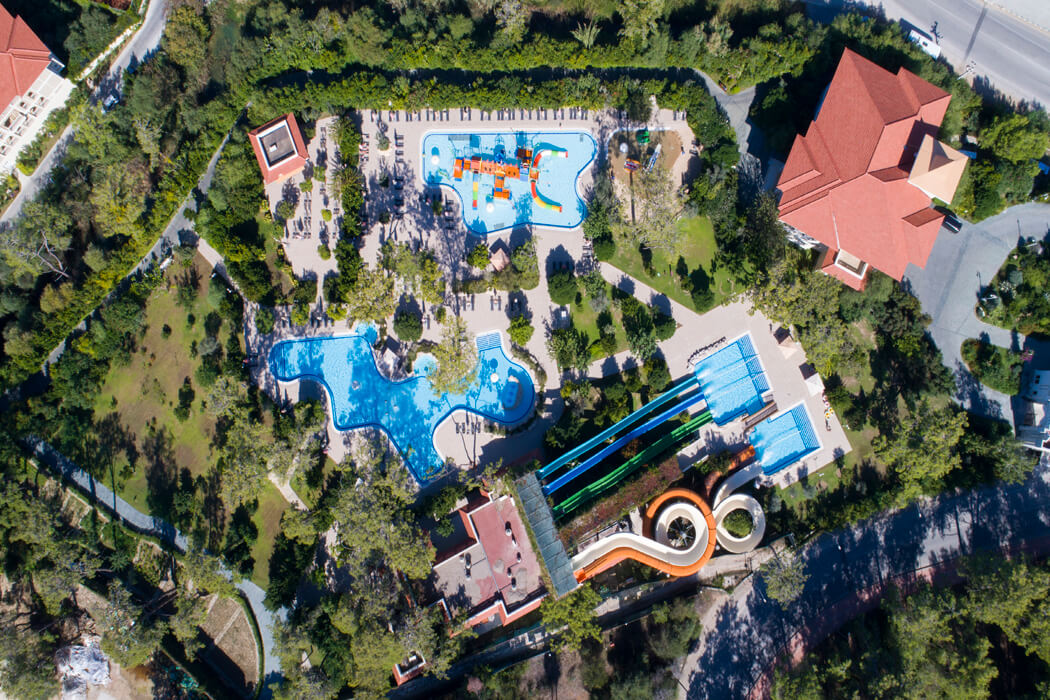 Hotel Ali Bey Resort - widok z góry