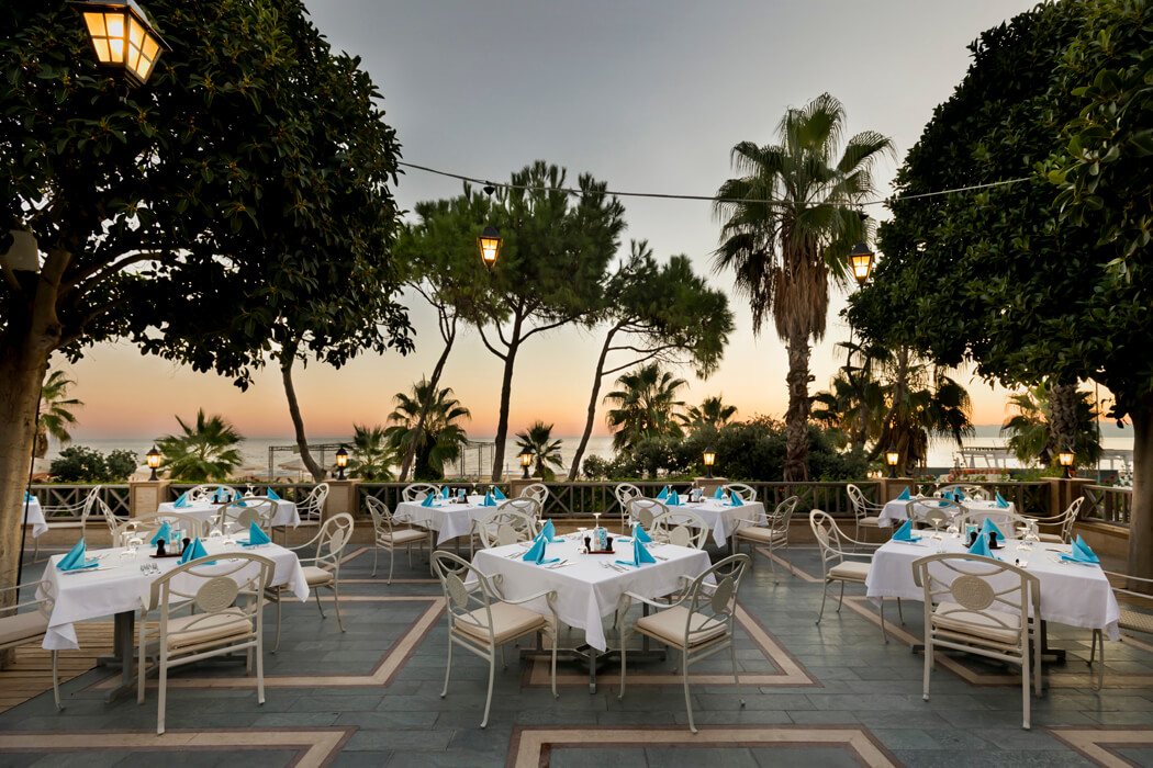 Hotel Ali Bey Resort - widok z restauracji