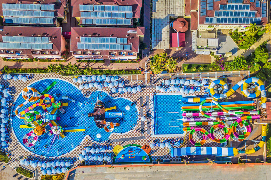 Lonicera World Resort Hotel - widok z lotu ptaka