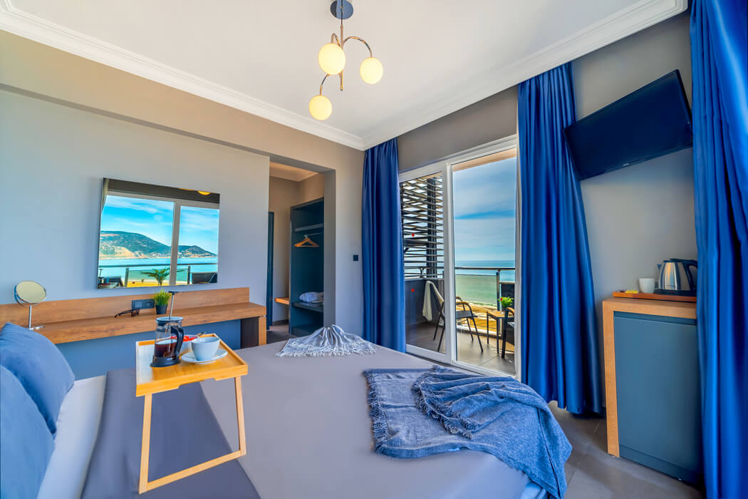 Hotel Royalisa Palmiye Beach - widok na morze z pokoju standard sea view
