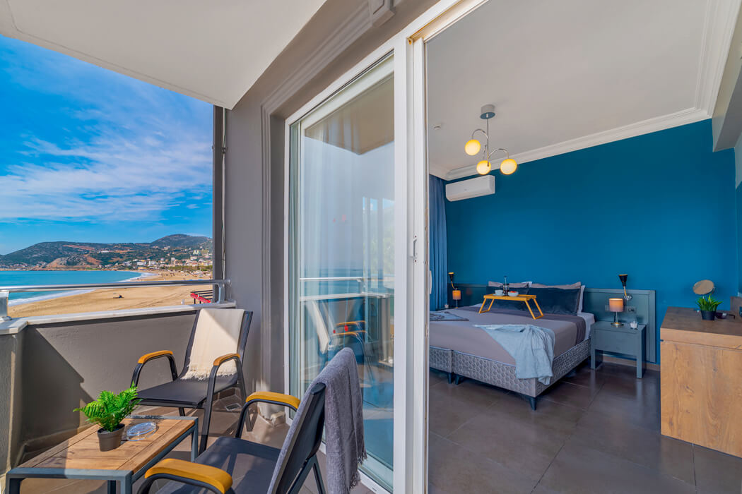 Hotel Royalisa Palmiye Beach - widok na pokój standardowy z balkonu