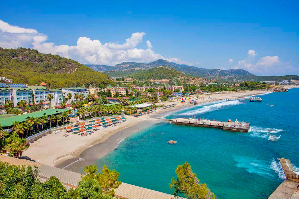 Kemal Bay Hotel - widok na plażę