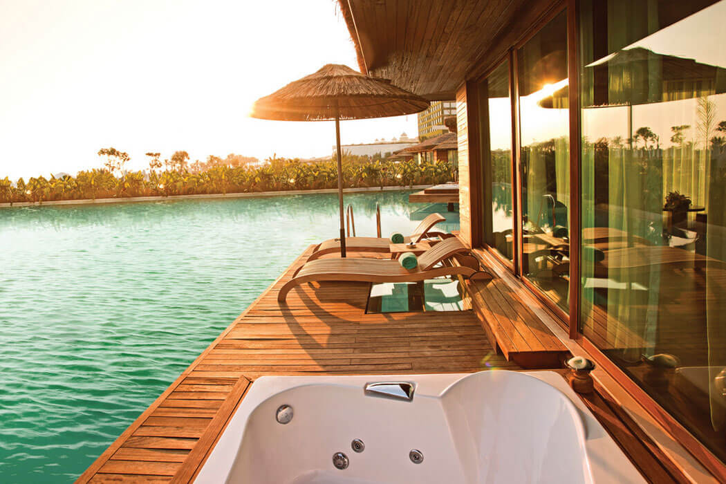 Hotel Maxx Royal Belek Golf Resort - widok z willi maldives