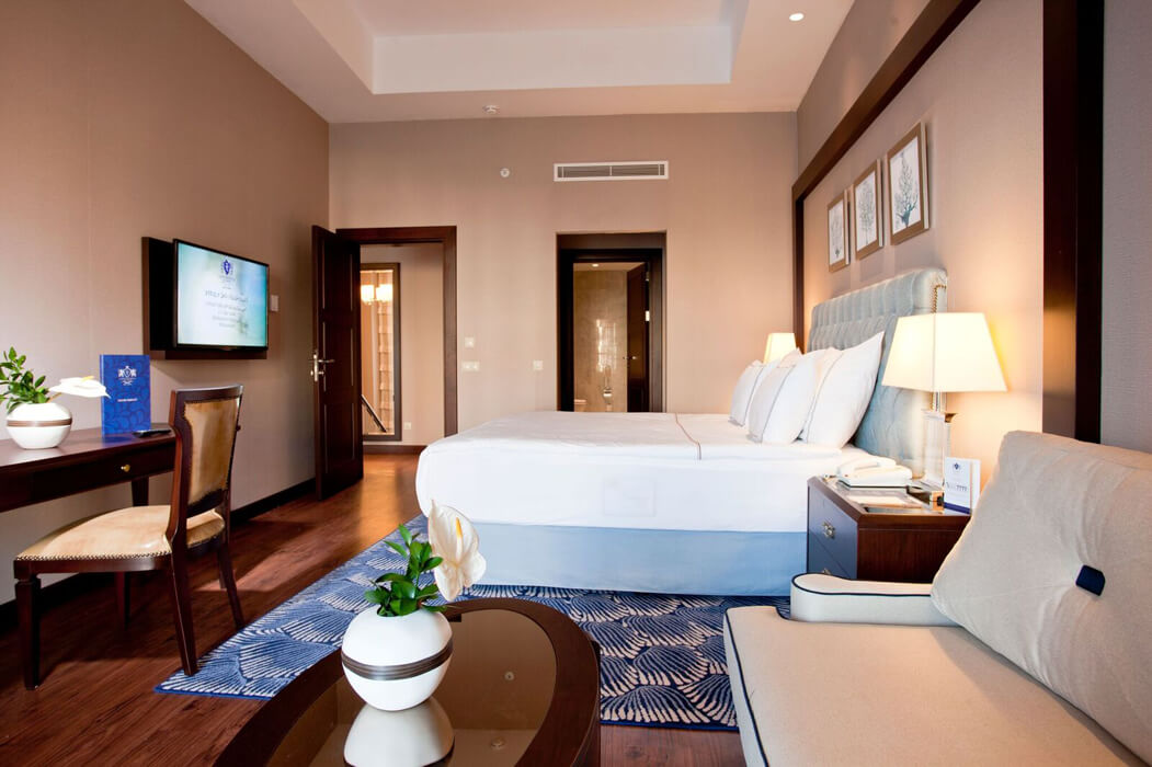 Hotel Kaya Palazzo Golf Resort - widok na duplex family suite