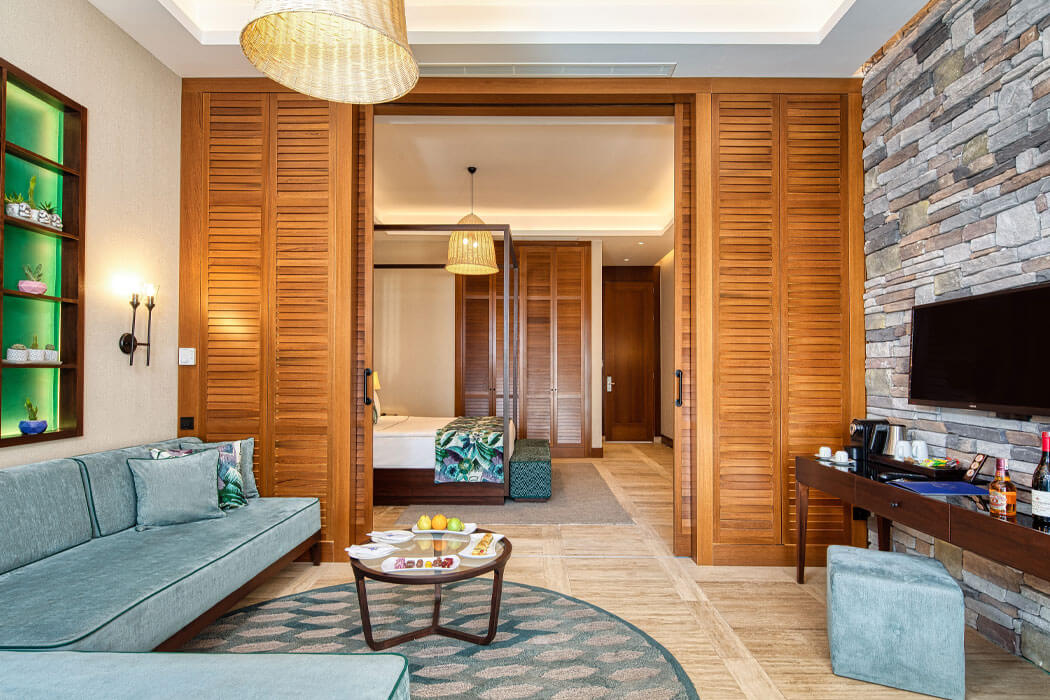 Hotel Kaya Palazzo Golf Resort - widok na pokój suite luxury lagoon