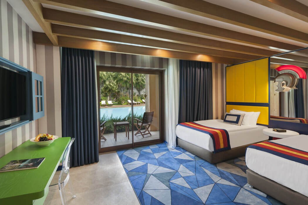 Hotel Rixos Premium Belek - łóżka w pokoju suite legendary