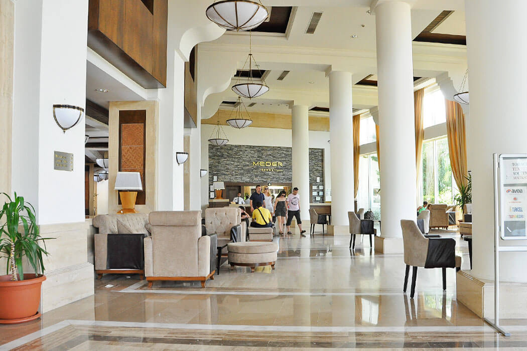 Meder Resort Hotel - lobby i recepcja