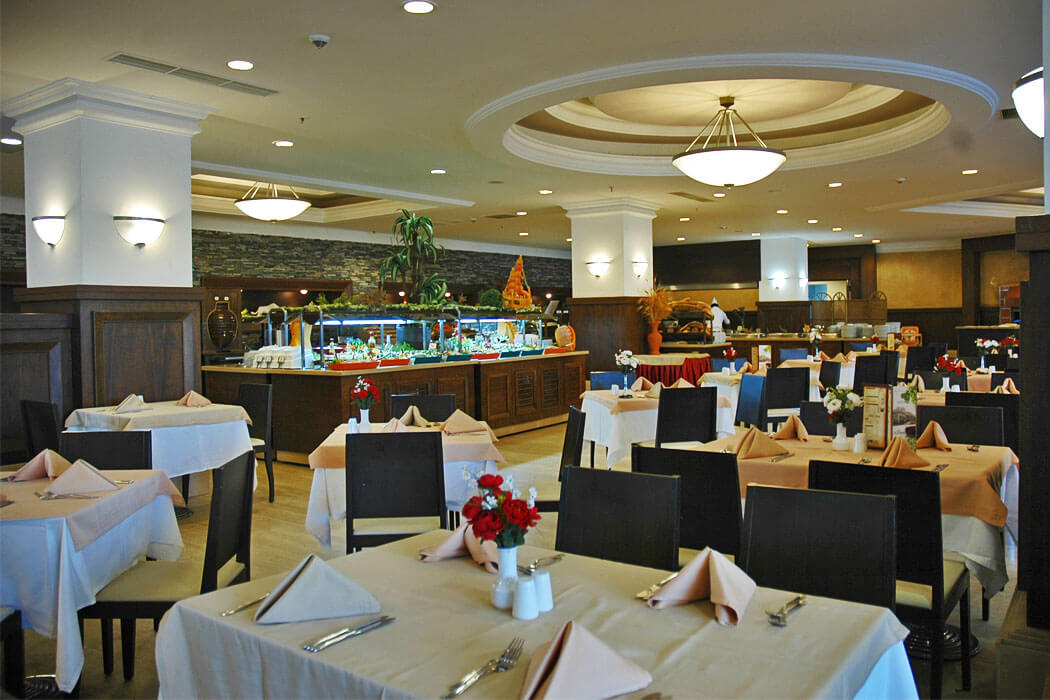Meder Resort Hotel - w restauracji głównej