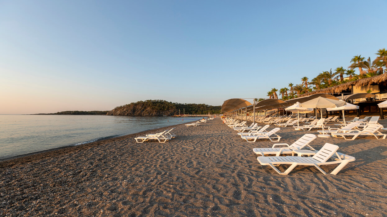 Hotel Otium Park Club Akman - leżaki na plaży