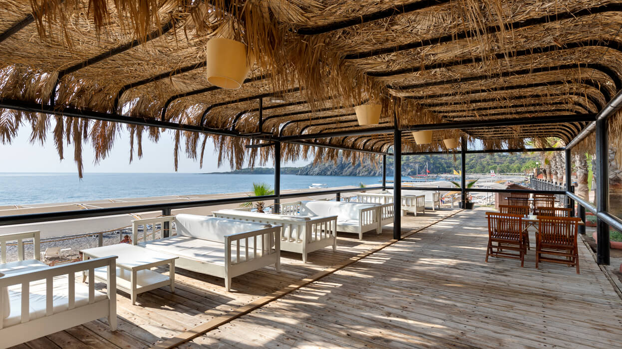 Hotel Otium Park Club Akman - taras nad morzem