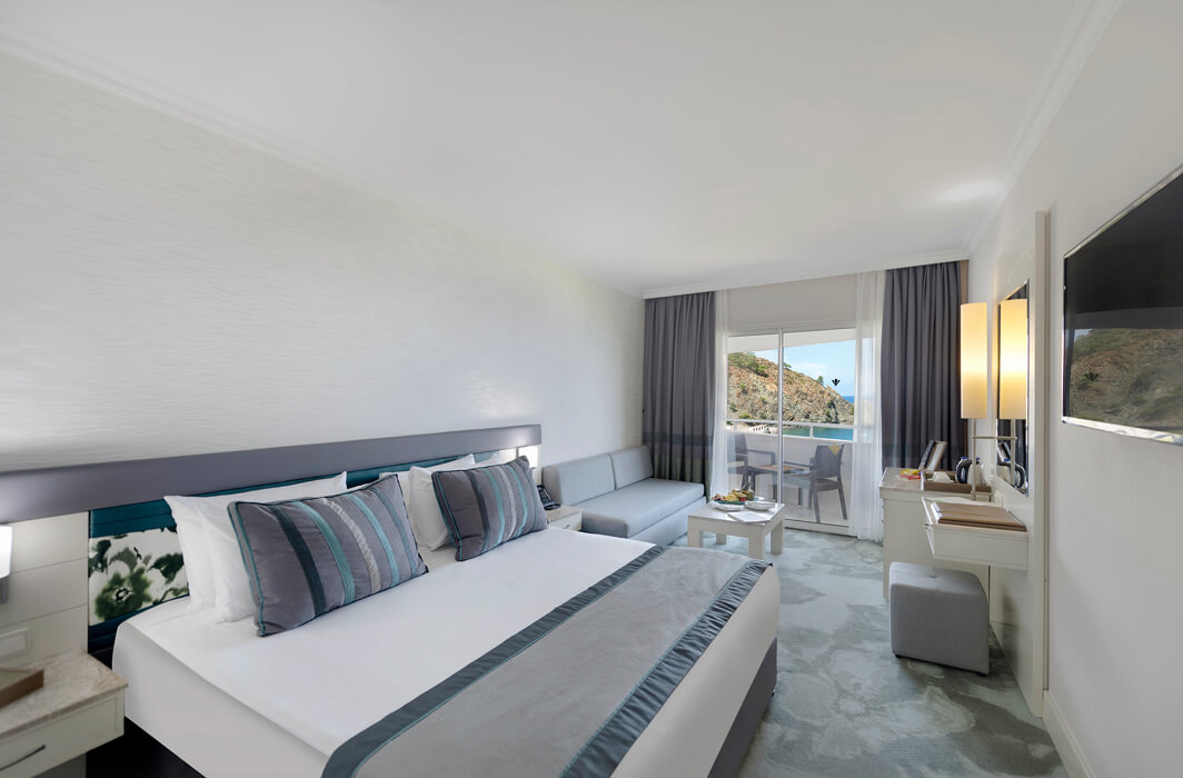 Hotel Rixos Premium Tekirova - pokój standardowy z widokiem na morze