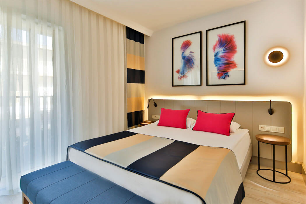 Hotel Crystal Flora Beach Resort - pokój rodzinny deluxe z łóżkiem piętrowym