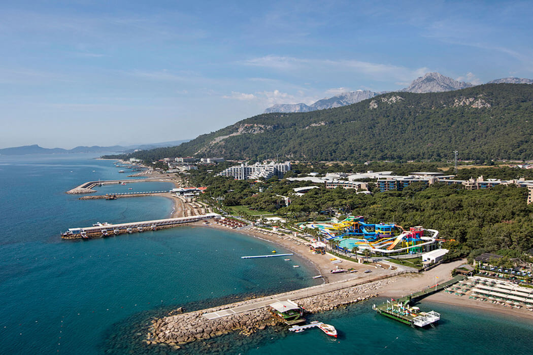 Hotel Rixos Sungate - panorama plaży
