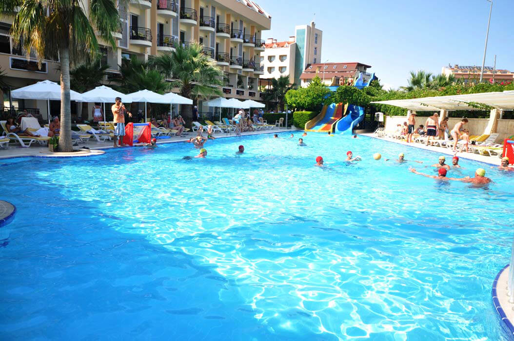 Hotel Camyuva Beach - basen ze zjeżdżalniami