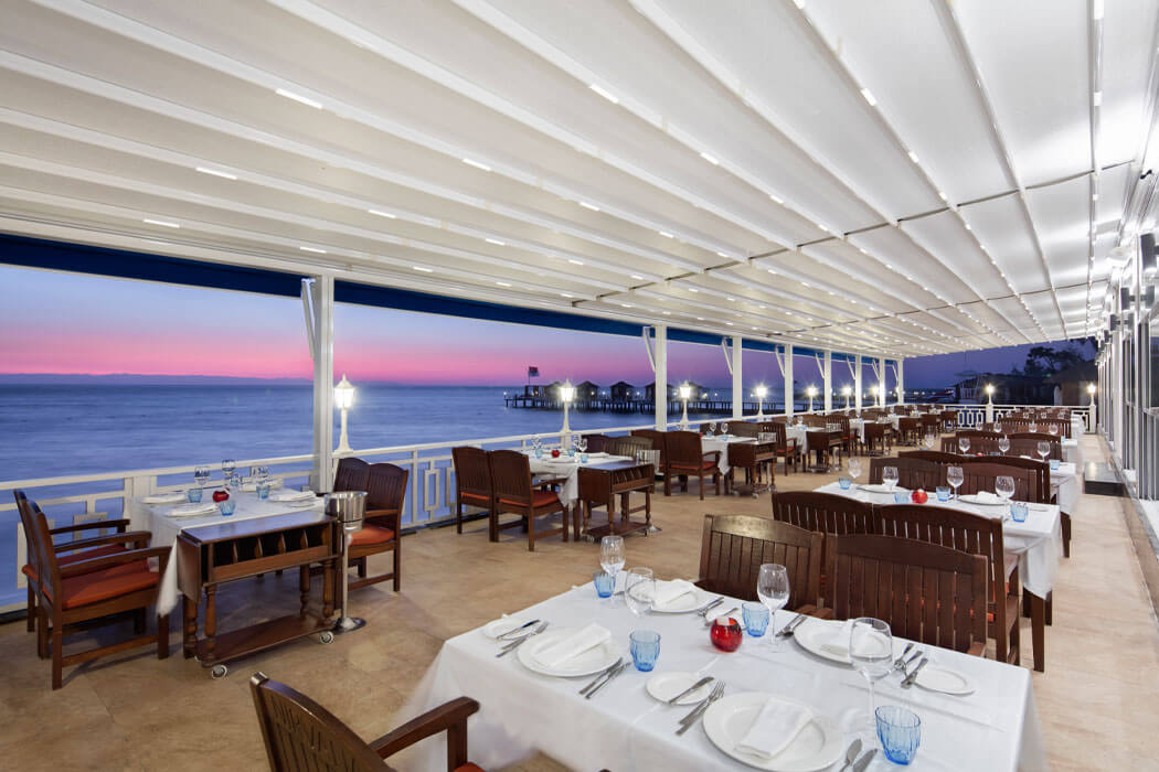 Hotel Nirvana Mediterranean Excellence - widok z restauracji a la carte The Sea Club