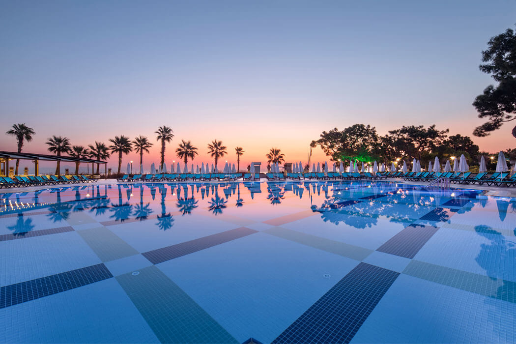 Hotel Nirvana Mediterranean Excellence - zachód słońca