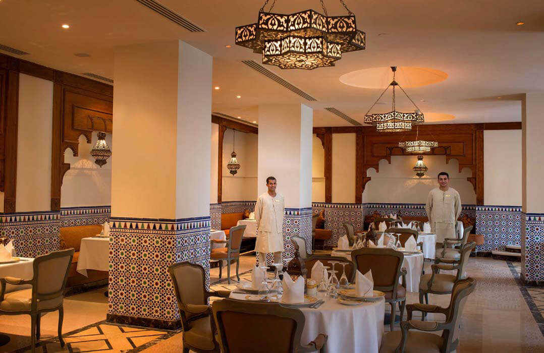 Hotel Baron Palace Sahl Hasheesh - restauracja egipska