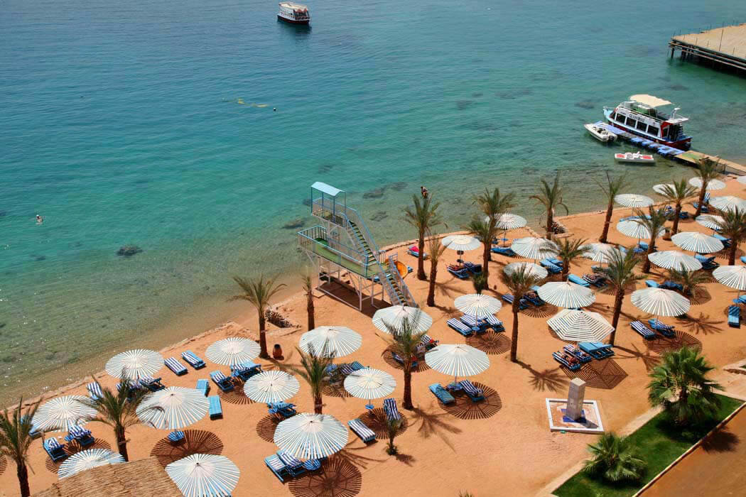 Hotel Albatros Aqua Blu Resort - plaża