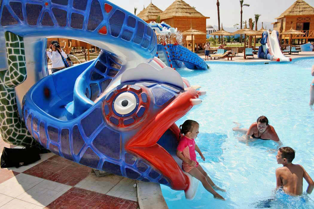 Hotel Albatros Aqua Blu Resort - zjeżdżalnia dla dzieci