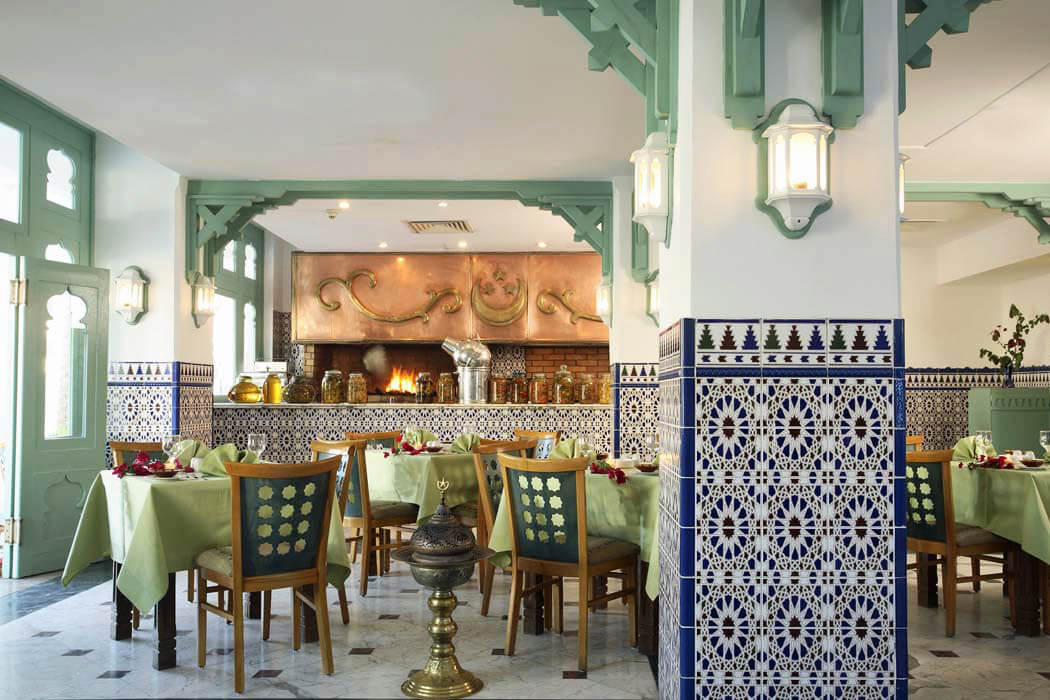 Hotel Baron Palms Resort - restauracja egipska