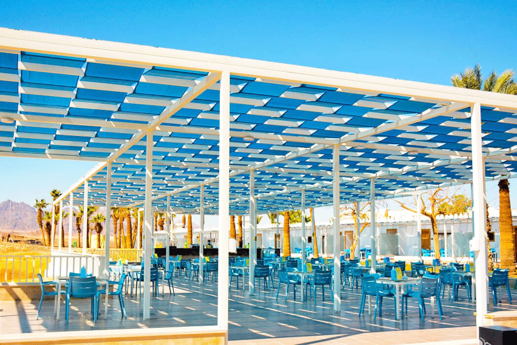 Hotel Albatros Sharm Resort - restauracja na plaży