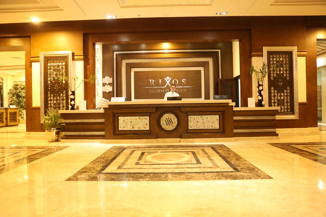 Hotel Rixos Sharm El Sheikh - recepcja
