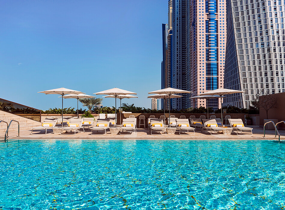 Hotel Grosvenor House Dubai - basen