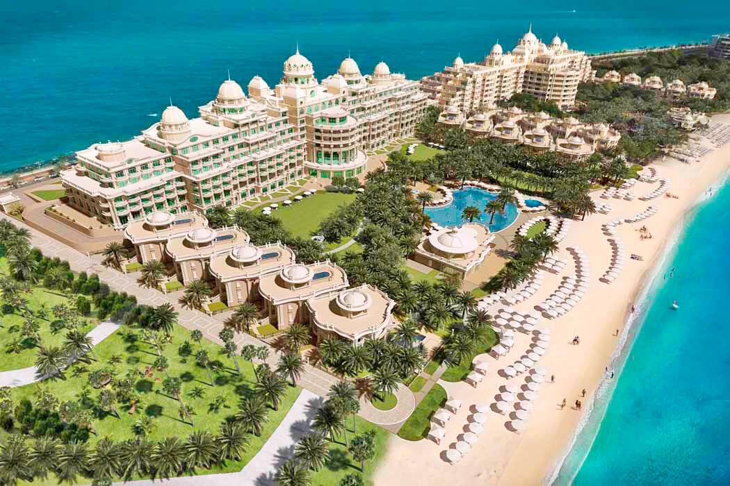 Hotel Raffles The Palm Dubai - budynek główny