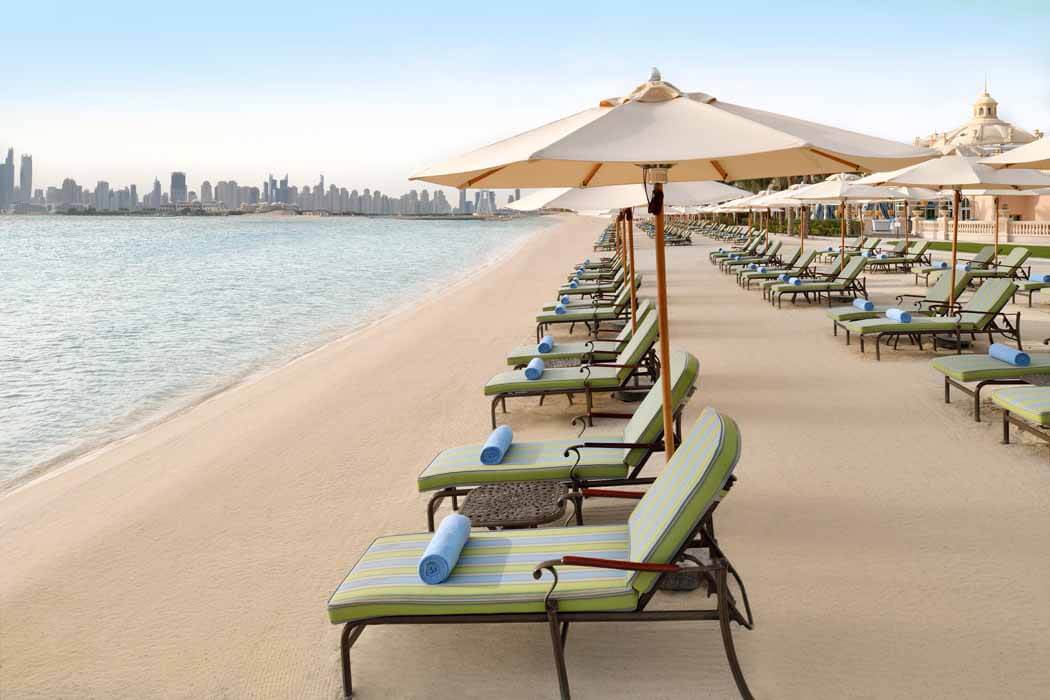 Hotel Raffles The Palm Dubai - plaża