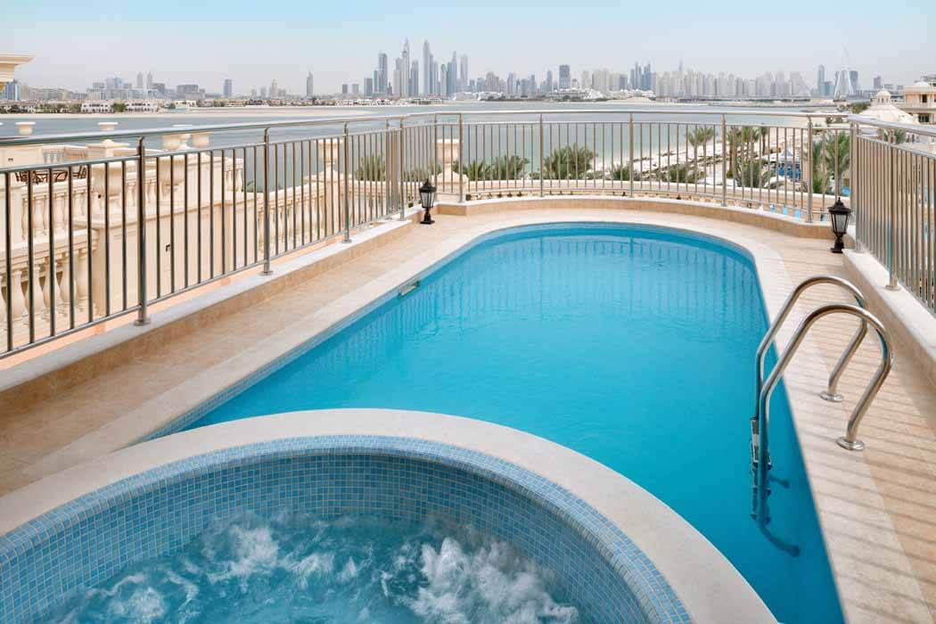 Hotel Raffles The Palm Dubai - willa z basenem