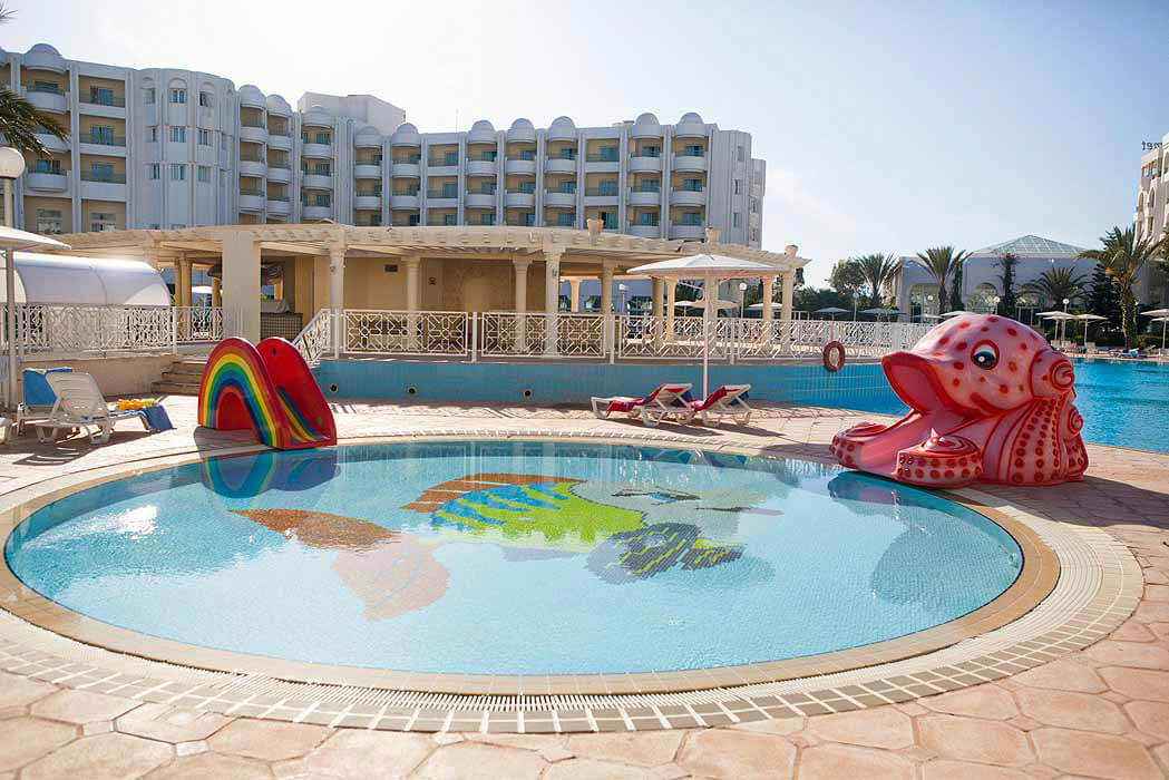 Hotel El Mouradi Hammamet - brodzik dla dzieci