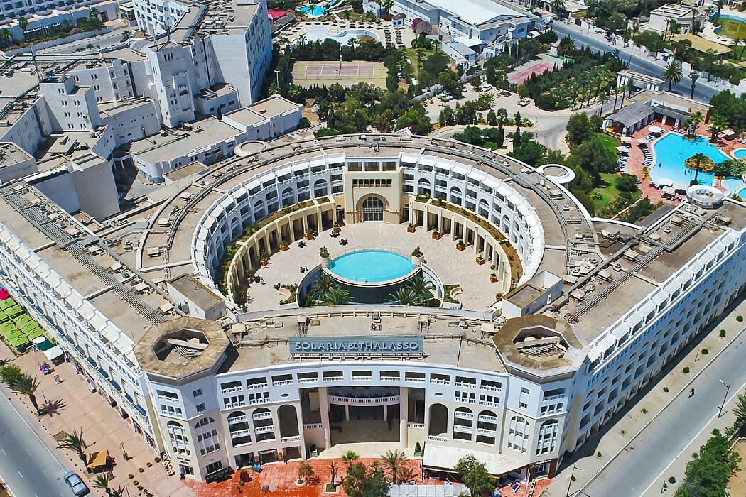 Hotel Medina Solaria Thalassa & Spa - widok z lotu ptaka