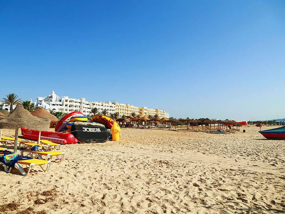 Hotel Lella Baya - plaża