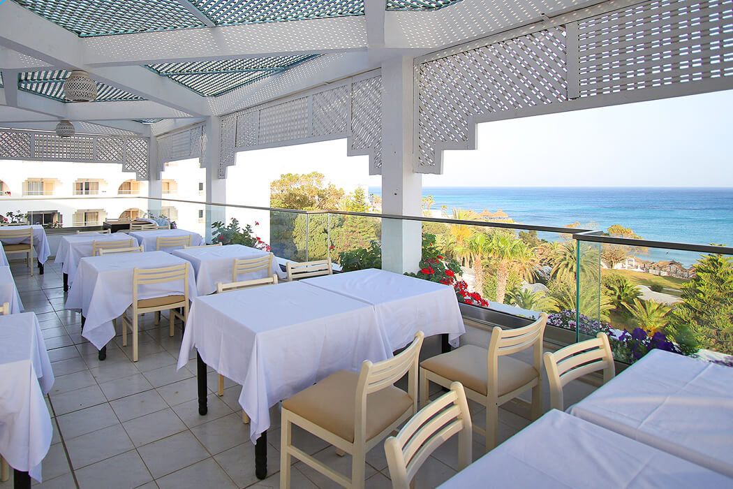 Hotel Club Novostar Sol Azur Beach Congress - widoki z restauracji