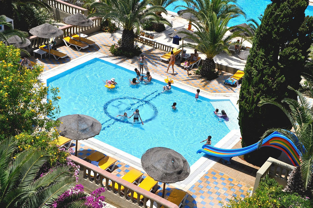 Hotel Mediterranee Thalasso Golf - widok na brodzik