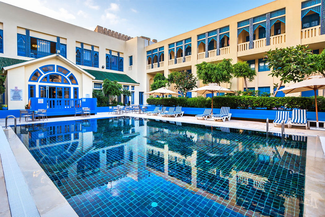Hotel Diar Lemdina - otwarty basen