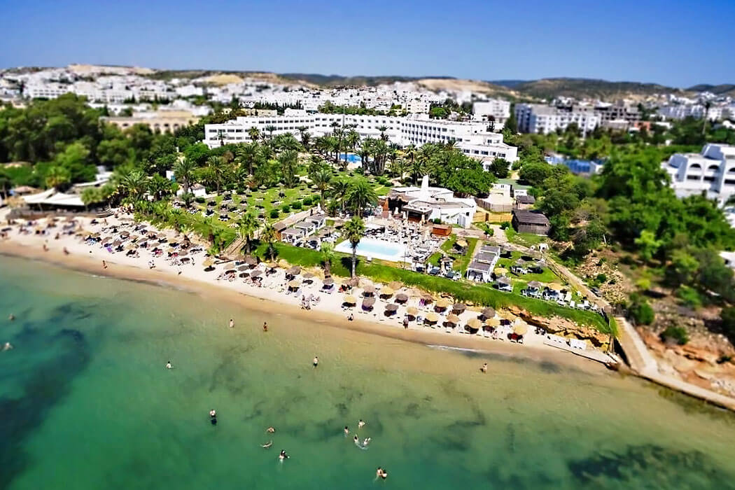 Hotel Palm Beach Club Hammamet - plaża