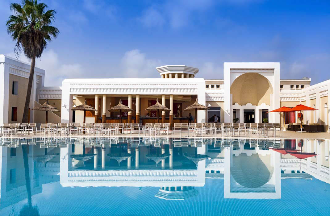 Hotel El Borj - bar przy basenie