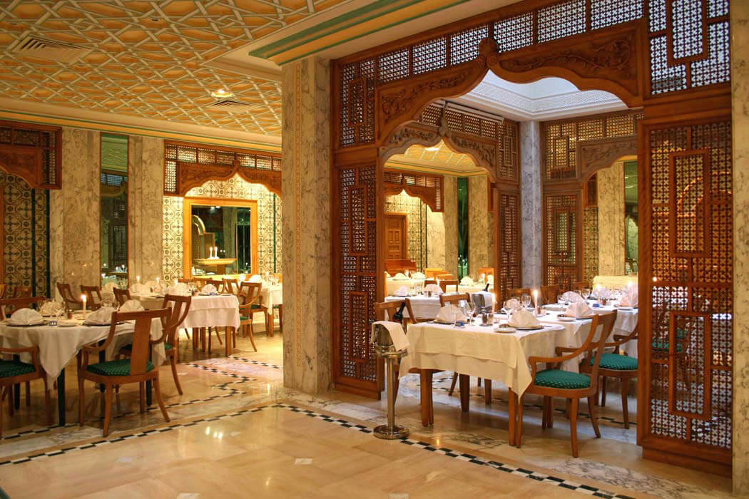Hotel El Mouradi Mahdia - restauracja a la carte Saphir