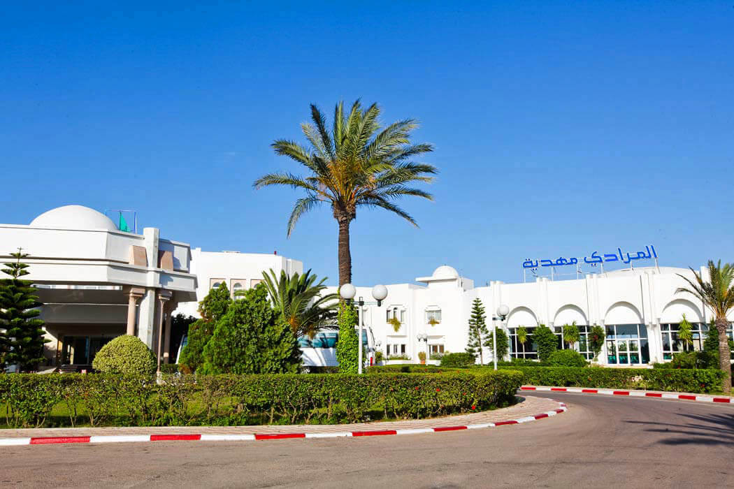 Hotel El Mouradi Mahdia - wjazd do hotelu