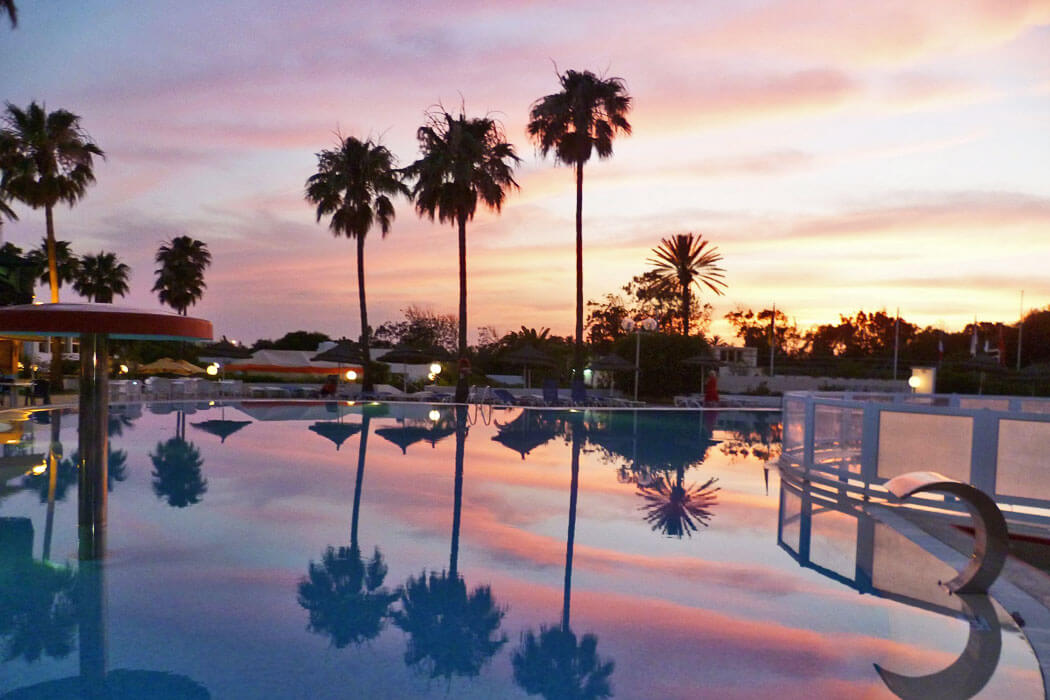 Club Hotel Tropicana & Spa - zachód słońca