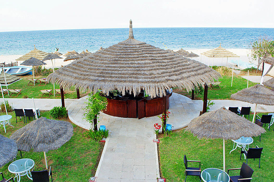 Hotel Palmyra Aqua Park El Kantaoui - bar przy plaży