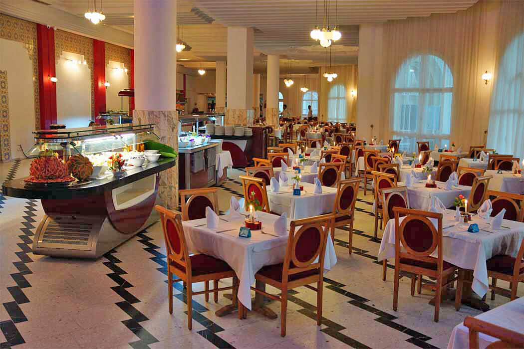 Hotel Palmyra Aqua Park El Kantaoui - restauracja główna