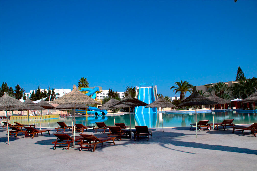 Hotel Palmyra Aqua Park El Kantaoui - teren