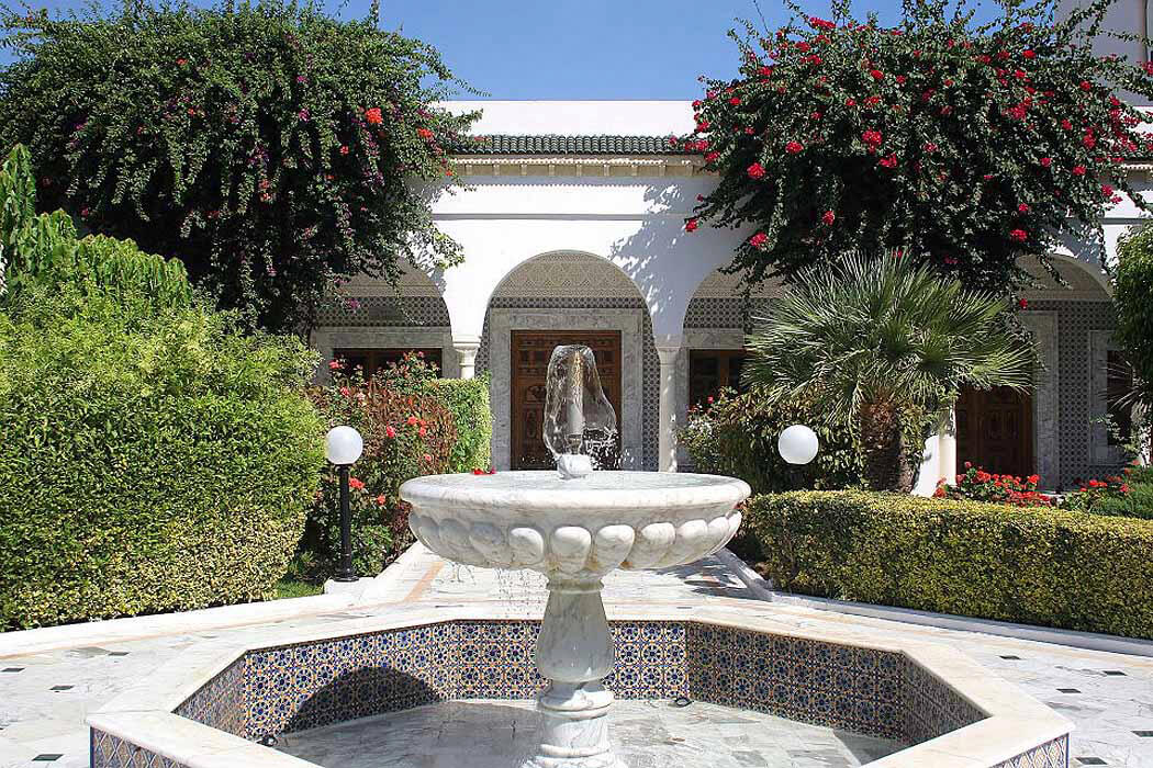 El Mouradi Hotel Palm Marina - fontanna