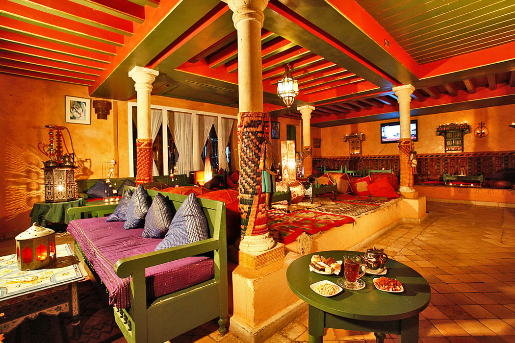 Hotel El Ksar Resort & Thalasso - w kawiarni