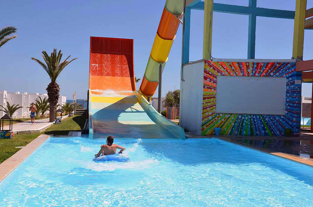 Hotel Aquasplash Thalassa Sousse - zjeżdżalnia rodzinna