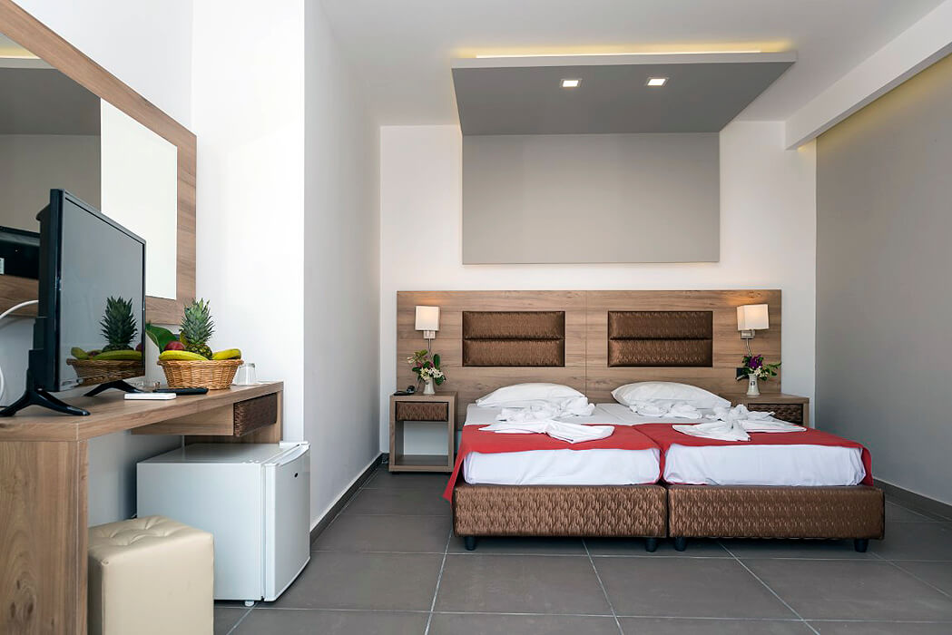 Hotel Porto Plazza - widok na pokój double deluxe